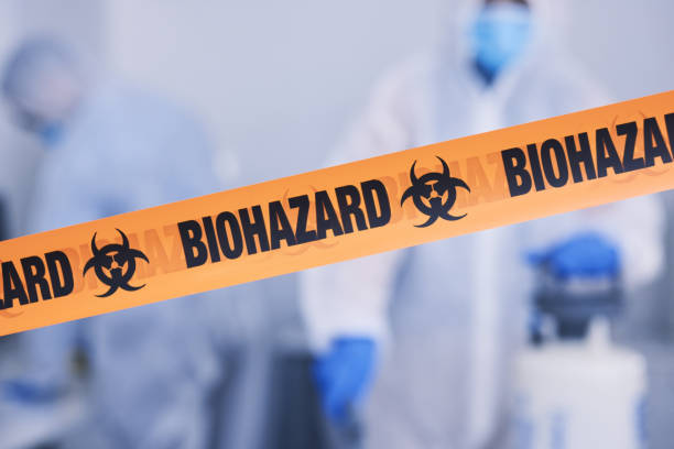 Professional Biohazard technician working in Berger, MO